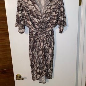 NY&C Stretch Snake Skin Dress Size XS